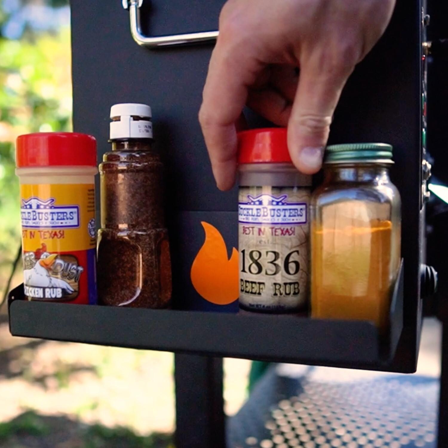 Drip EZ Magnetic Bundle - Spice Rack In Use thumbnail