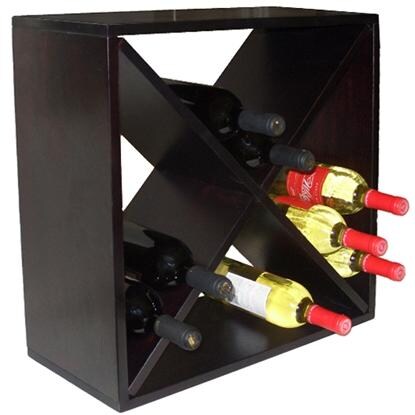 Vinotemp VT-DIAMONDBIN Bin Style Wine Rack Left Side View