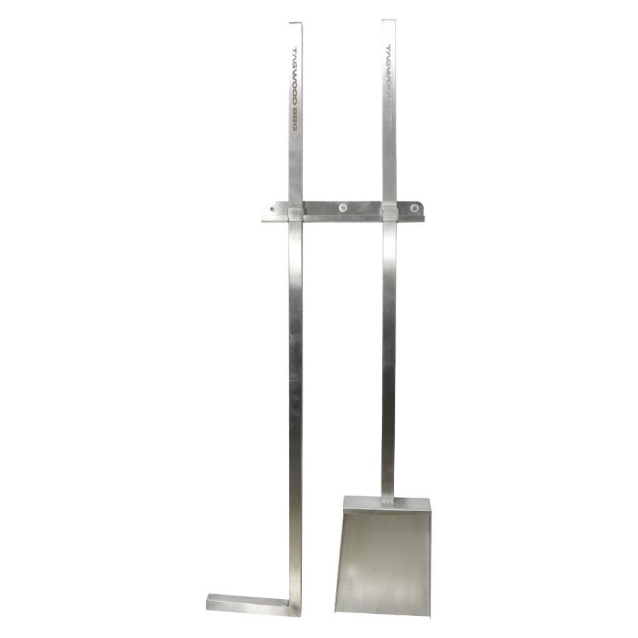 Tagwood BBQ BBQ11SSB Shovel And Poker Set With Wall Bracket - White Background thumbnail