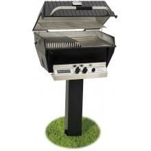Broilmaster P3-SX Super Premium Propane Gas Grill On Black In-Ground Post image