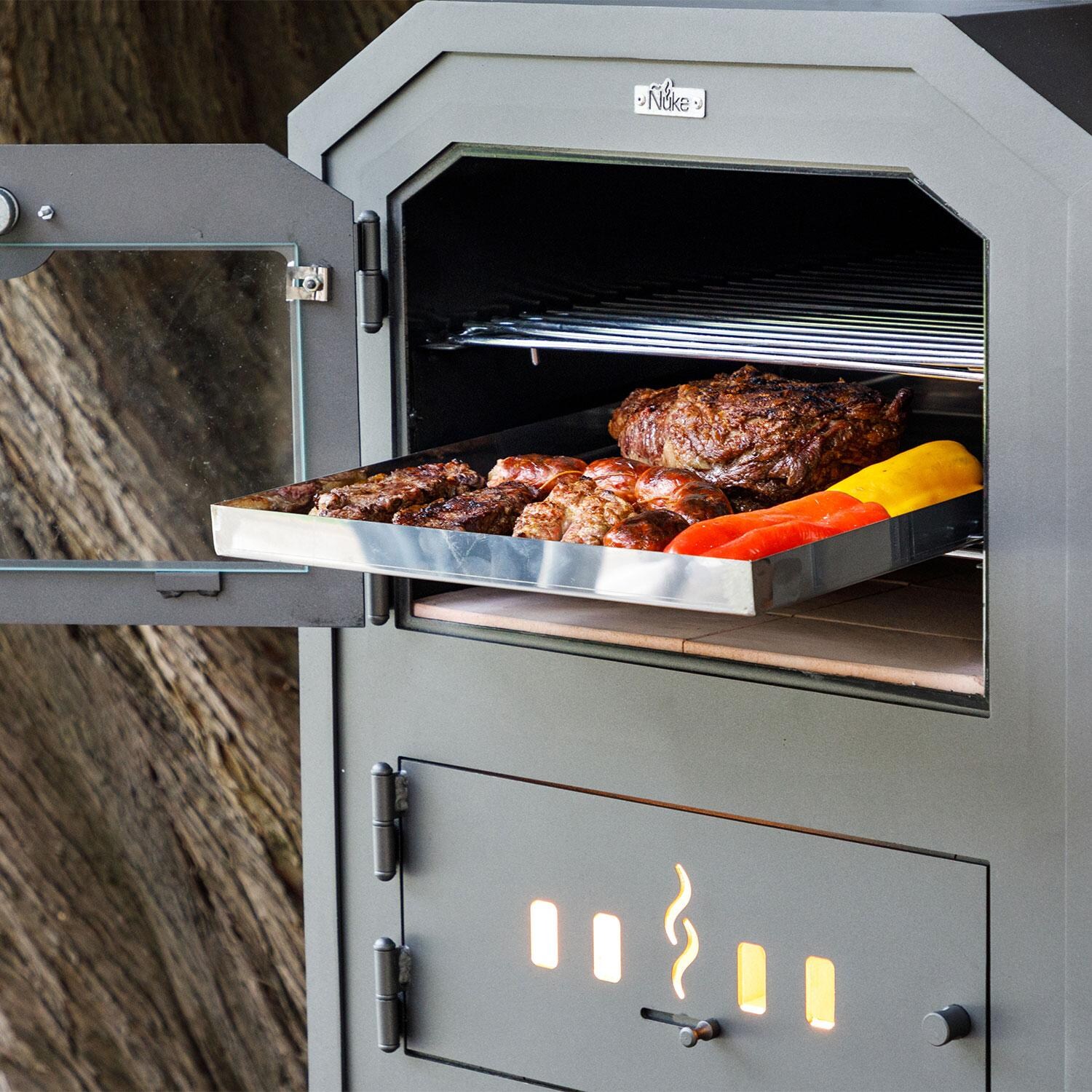 Nuke Wood Fired Outdoor Oven OVEN6002 - Food - Lifestyle thumbnail