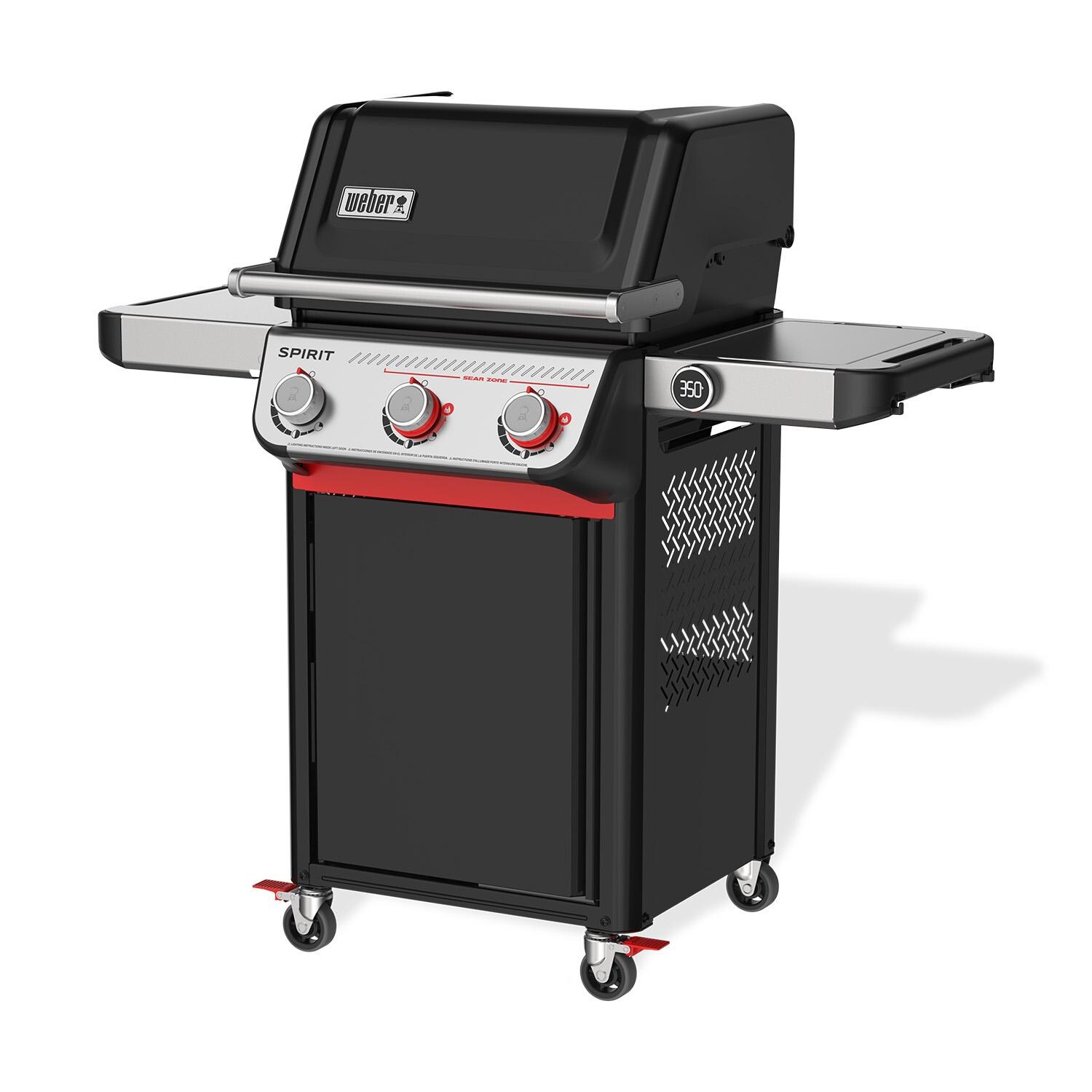 Weber Spirit EP-325 3 Burner Propane Grill - 1500792 - Angled - White Background thumbnail