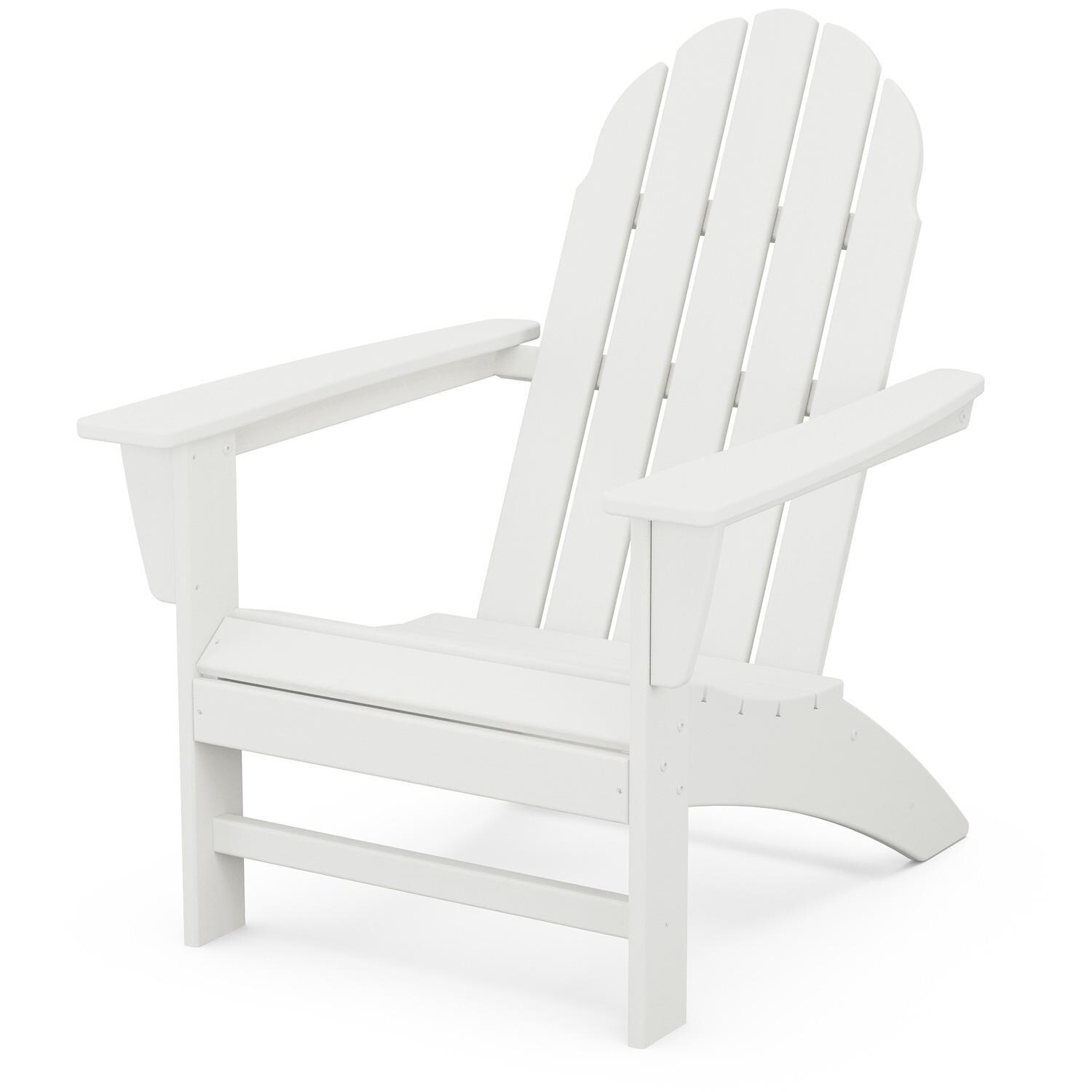 POLYWOOD Vineyard Adirondack Chair - White thumbnail