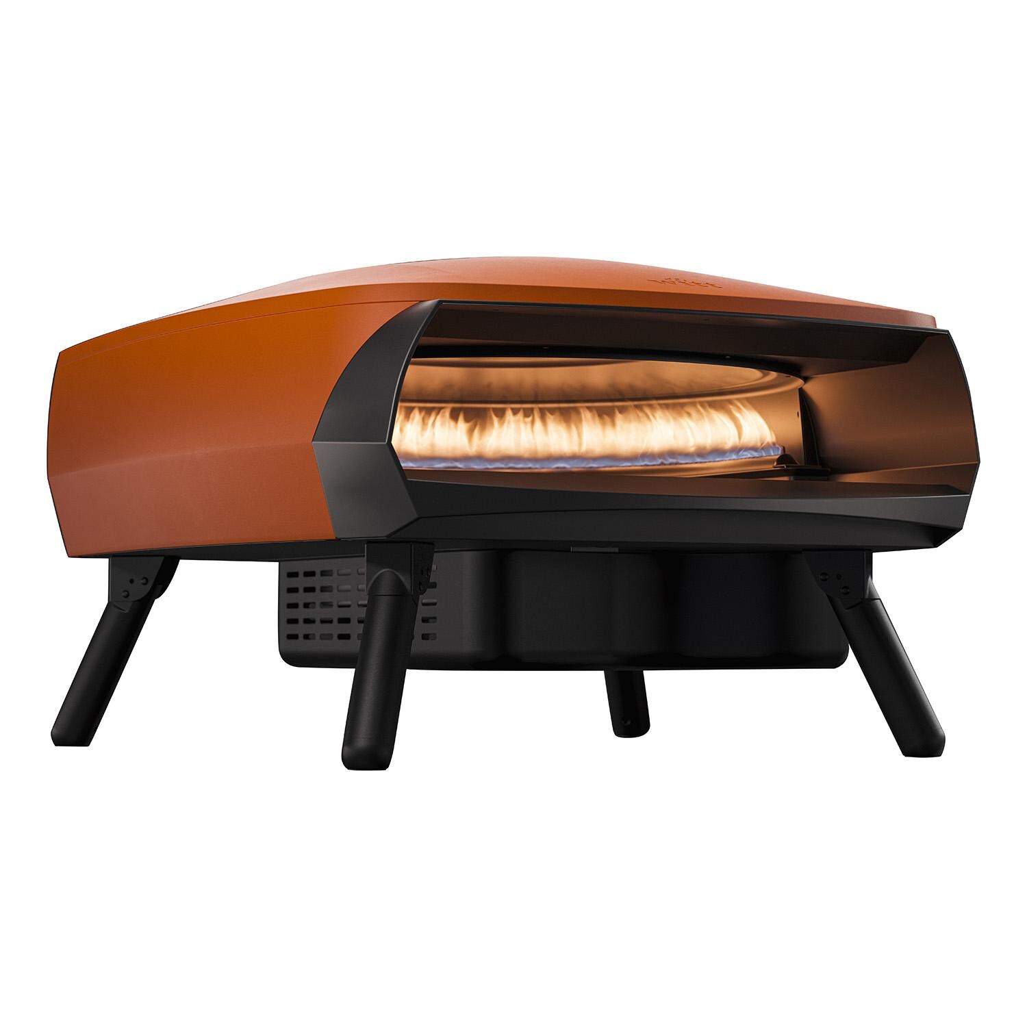 Witt 80650062 Etna Fermo Propane Pizza Oven - Matte Orange - White Background thumbnail