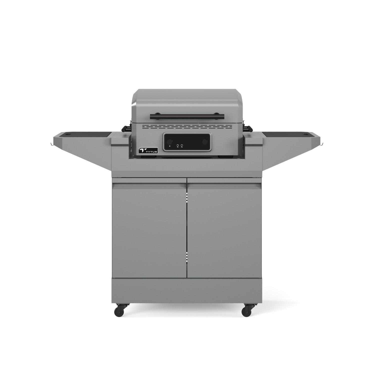 TYTUS Emberwood Electric Griddle w/ Grill and Prep Cart - TDT-CRT-EGRD