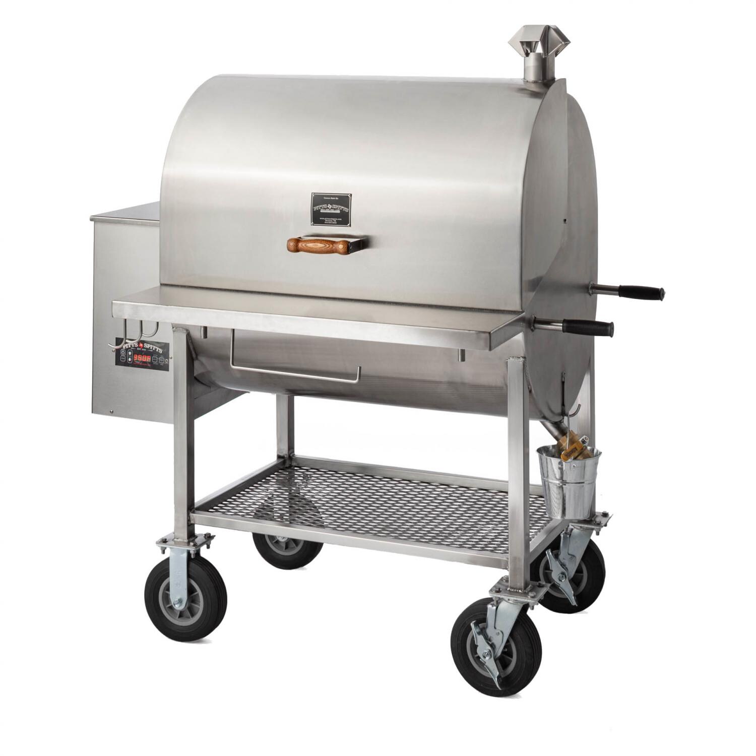 Pitts & Spitts P-MAV2000SS Maverick 2000 Pellet Grill - Stainless Steel thumbnail