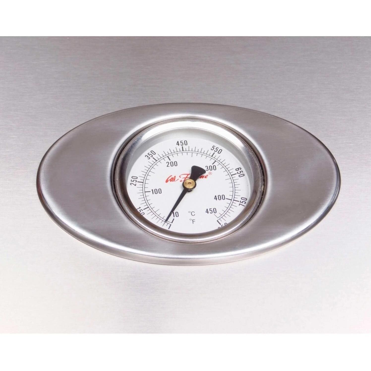 Cal Flame 5 Burner Convection Built In Gas Grill - Temperature Gauge thumbnail