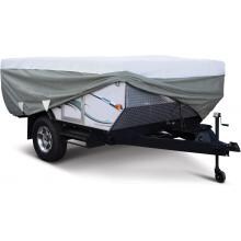 Classic Accessories PolyPRO 3 Folding Camping Trailer Cover - Grey/White - Model 4 image