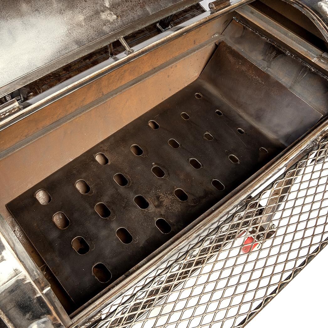 Texas Original Pits GFB-LEGEND 245224-XSL 24-Inch Legend Loaded - Charcoal Basket For Fire Box thumbnail