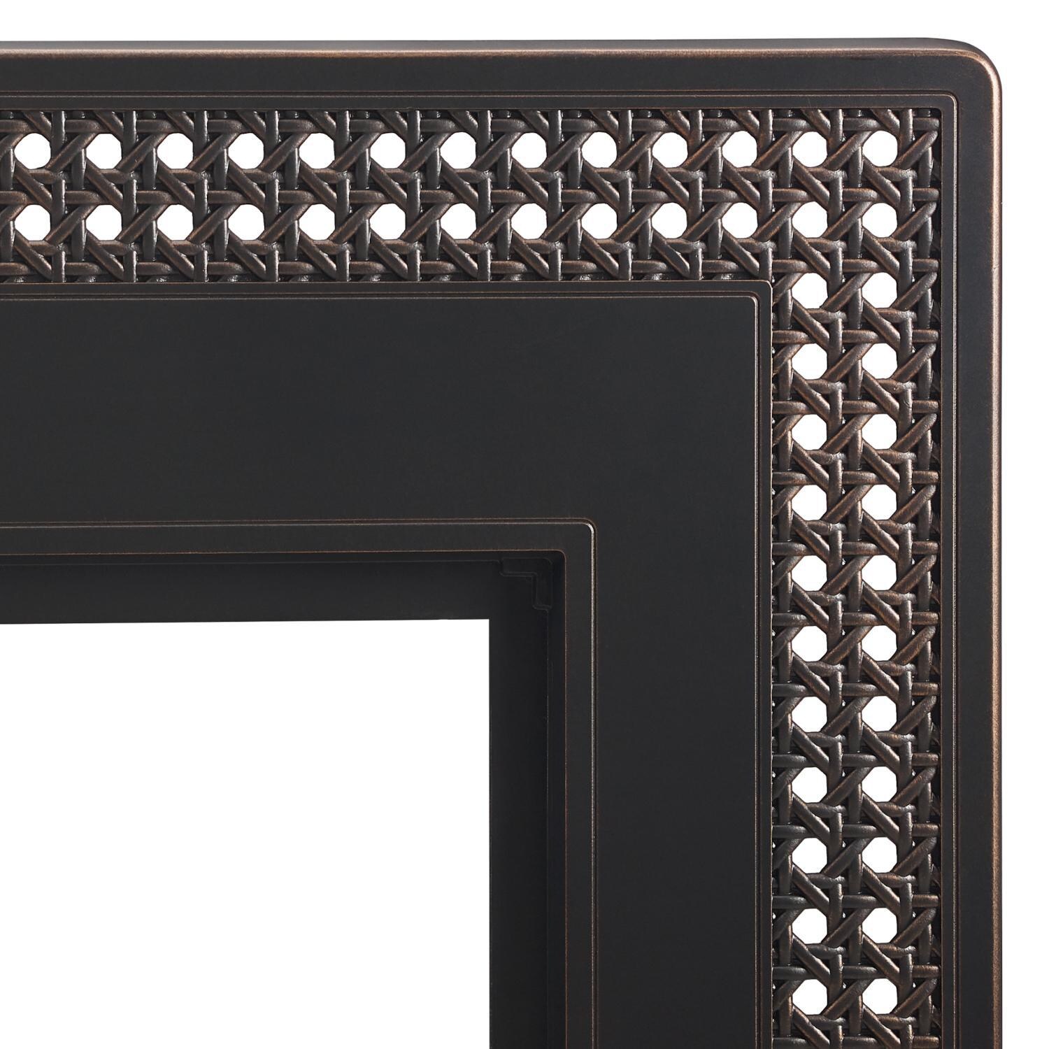 Ultimate Patio 63181 Lion Sands 48-Inch Rectangular Aluminum Propane Gas Fire Pit - Detail 2 thumbnail