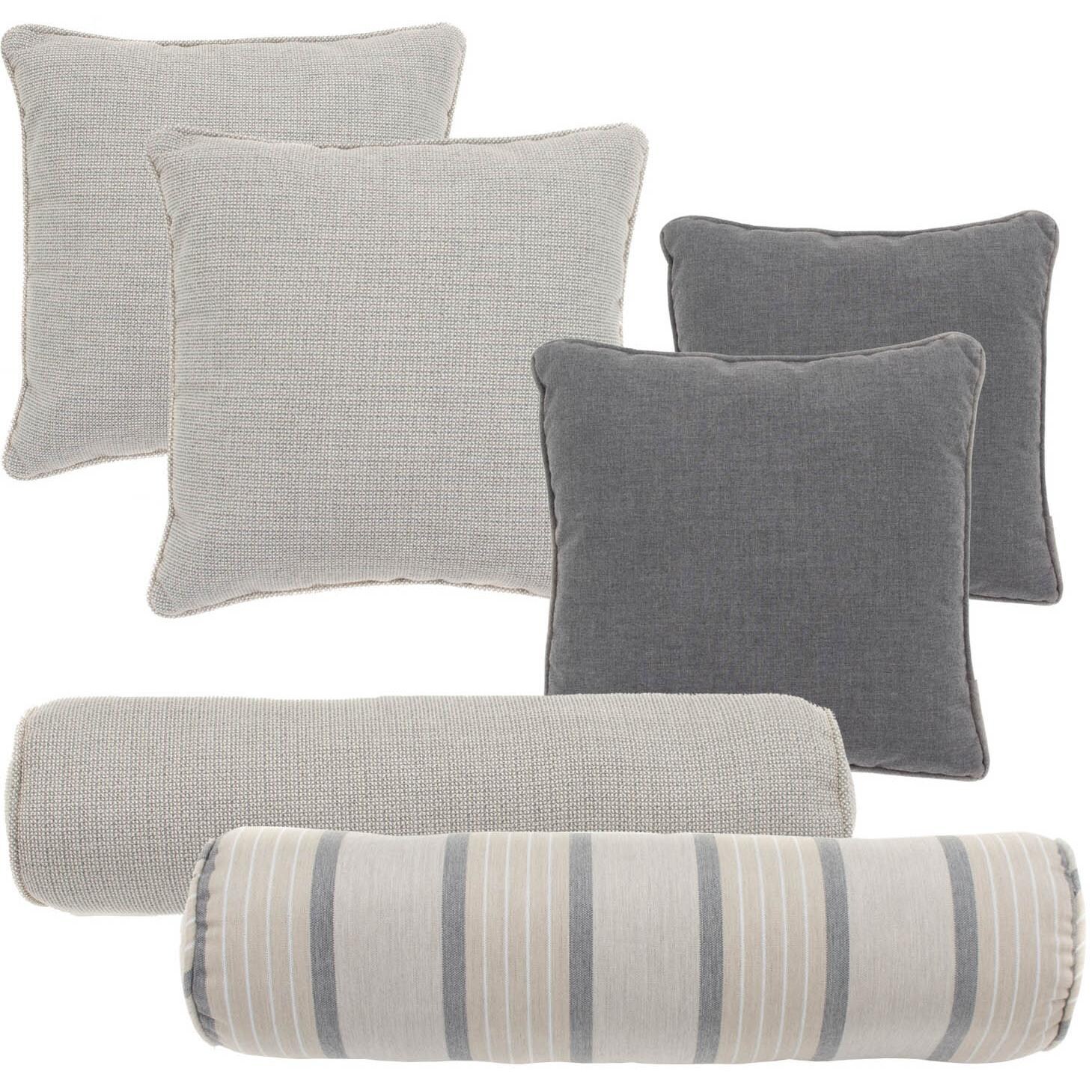Outdoor Throw Pillow Set By Lakeview Outdoor Designs Sunbrella Hybrid