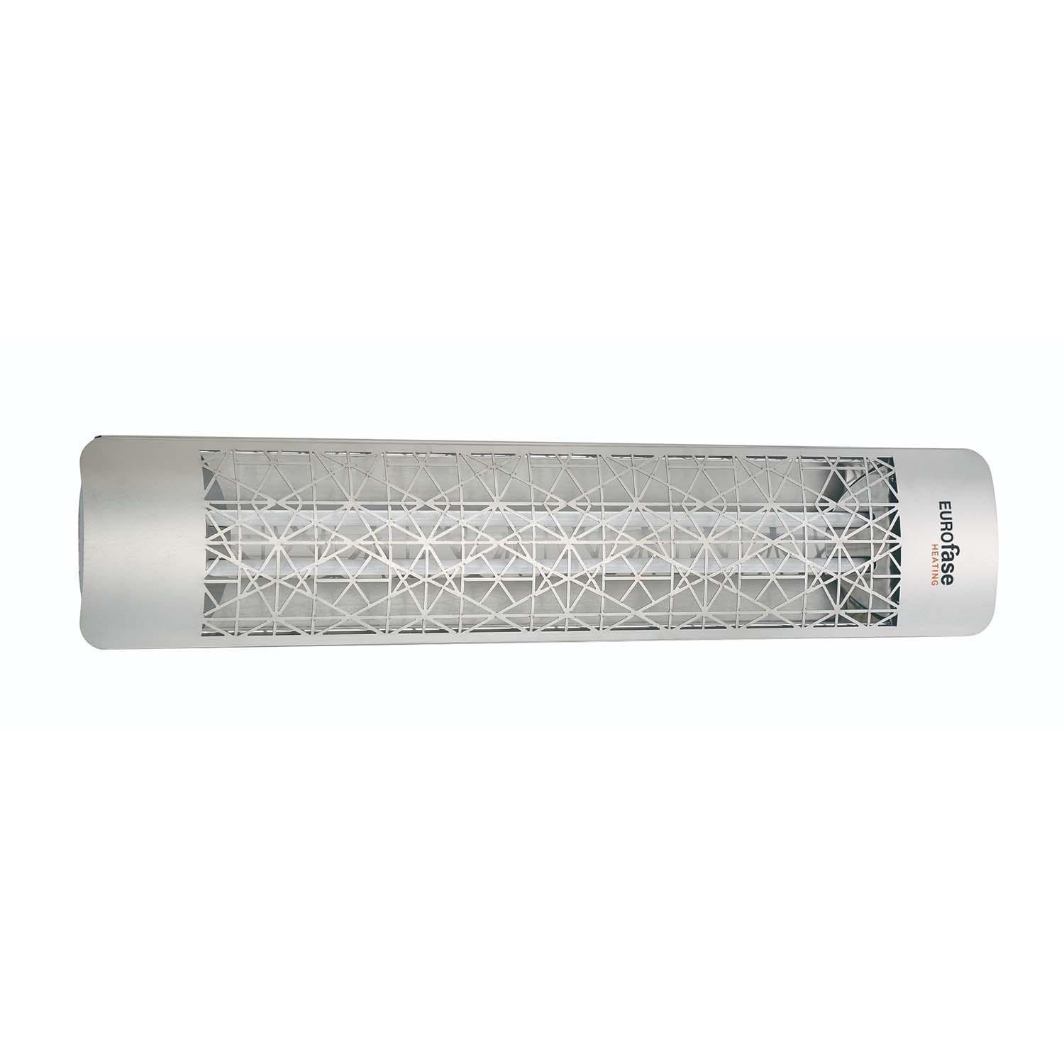 Eurofase Astra Series 39-Inch 4000 Watt Dual Element 240V Electric Infrared Patio Heater - White - EF40240W4