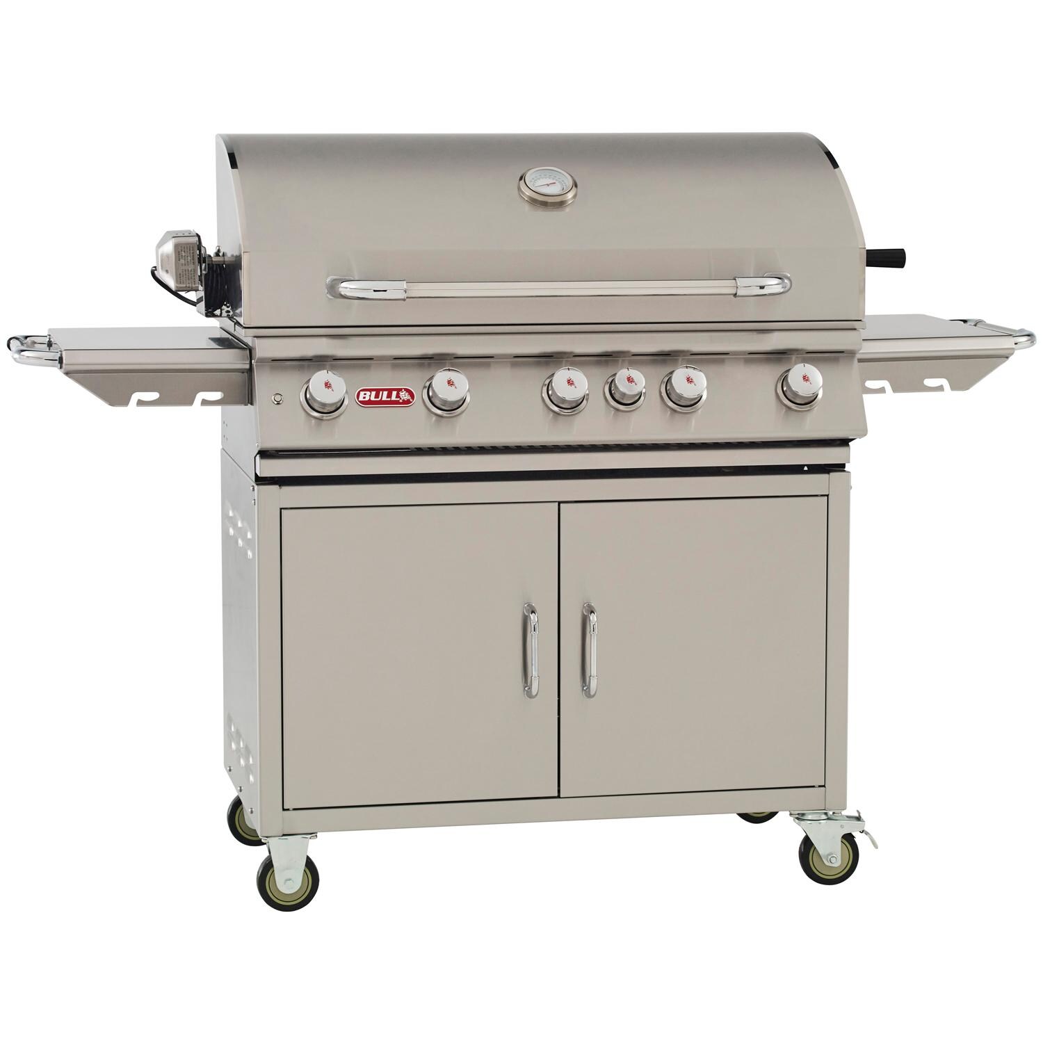 Bull Brahma 38-Inch 5-Burner Natural Gas Grill W/ Rotisserie - 55001