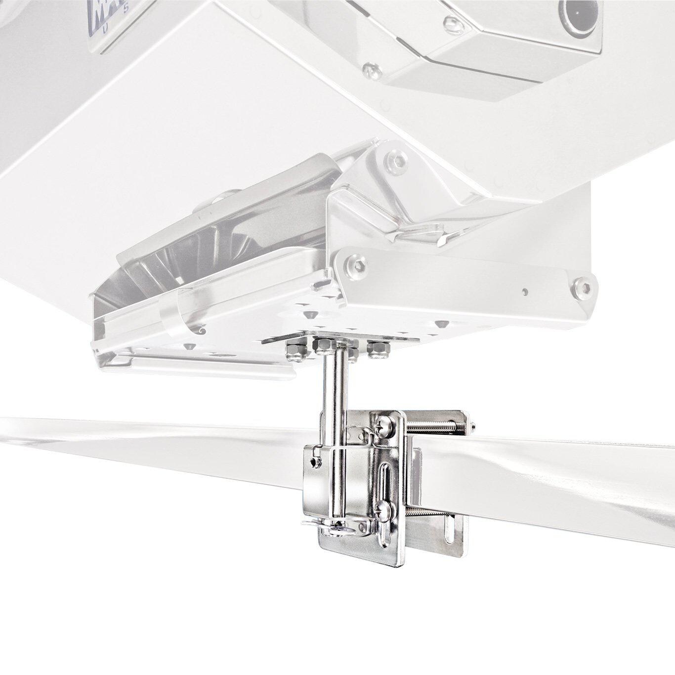 Magma Single Side, Bulkhead, Or Square/Flat Rail Mount For Rectangular Grills - T10-340