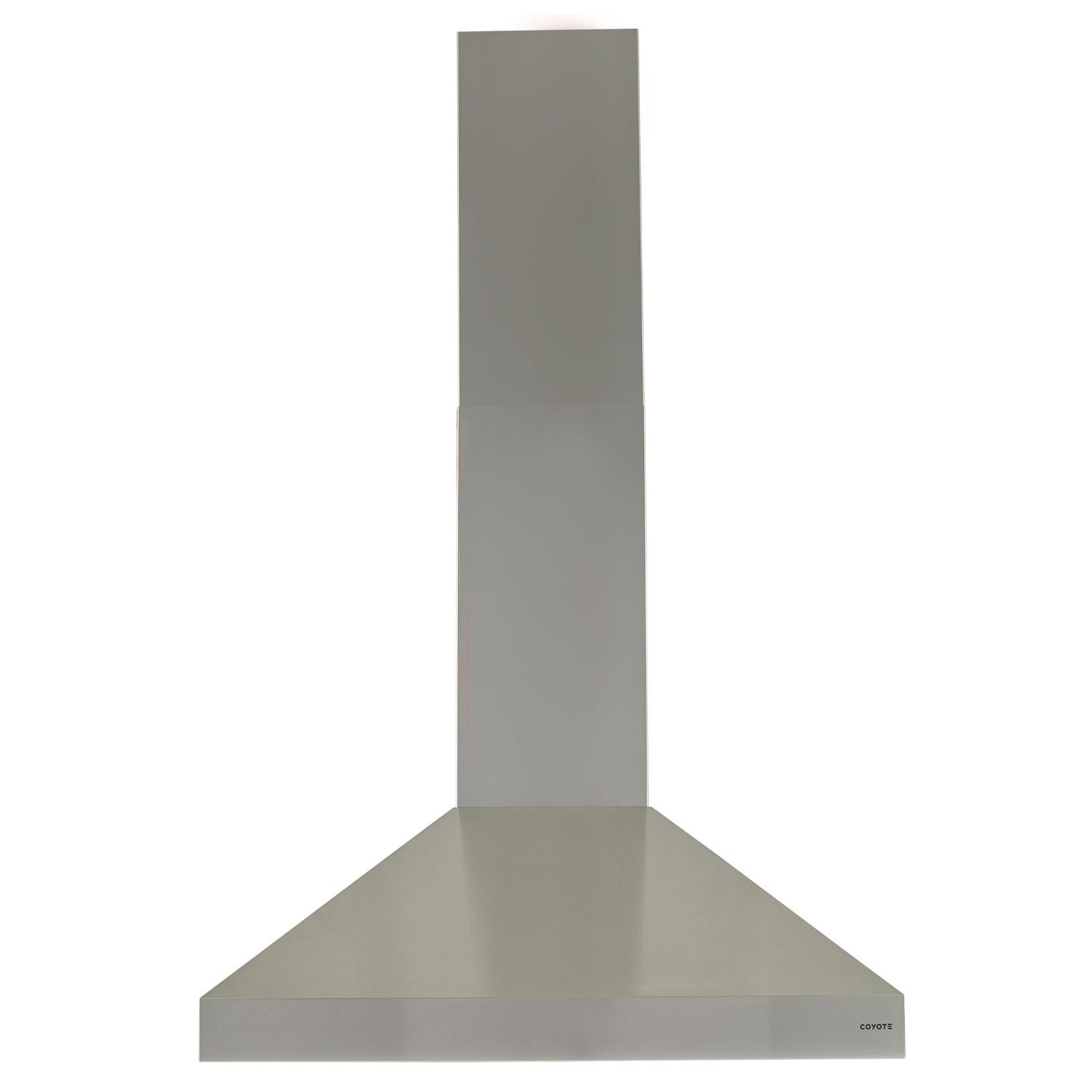 Coyote C1FLUE12 | 12-Inch Outdoor Duct Cover - Shown with Vent Hood (Sold Separately) thumbnail