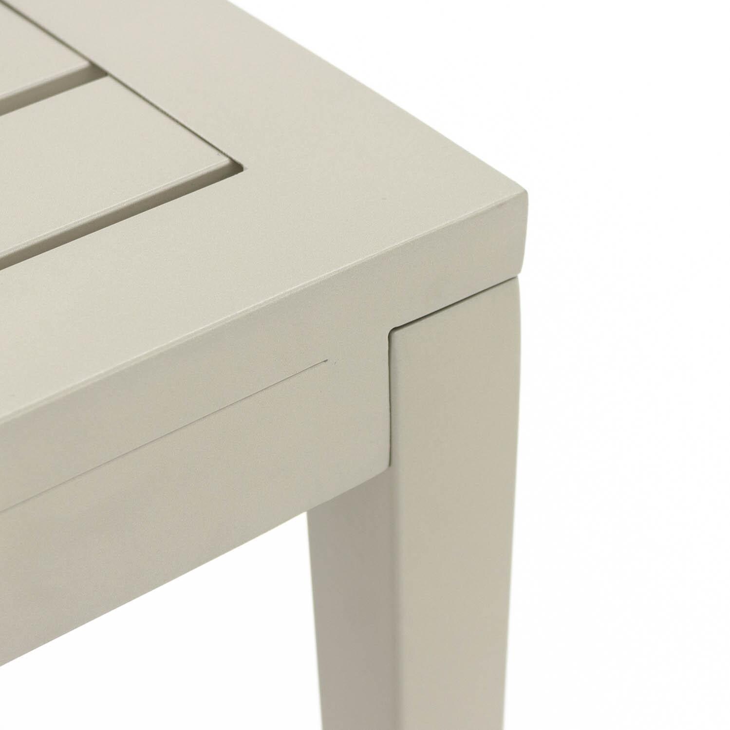 Lafitte 5 Piece Wicker Patio Conversation Set - Table Corner Detail thumbnail