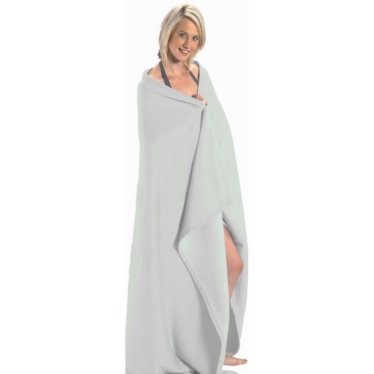 Terry Town Sweatshirt Blanket - White
