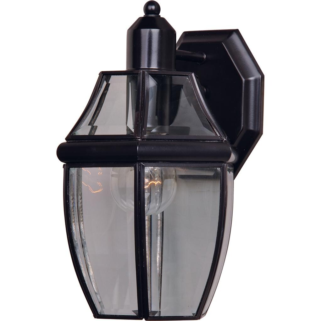 Maxim South Park One Light 10-Inch Outdoor Wall Light - Burnished - 4010CLBU