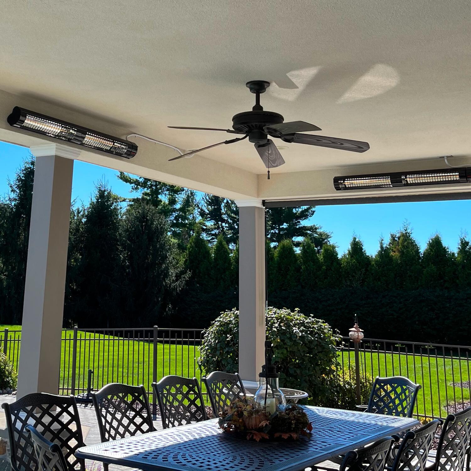 RADtec T6000/18R 75-Inch 6000W Weatherproof Electric Patio Heater - Patio Wall Mount thumbnail