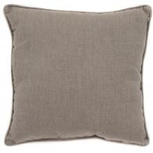 Sunbrella Cast Shale Outdoor Throw Pillow W/ Piping By Lakeview Outdoor Designs - 16 X 16