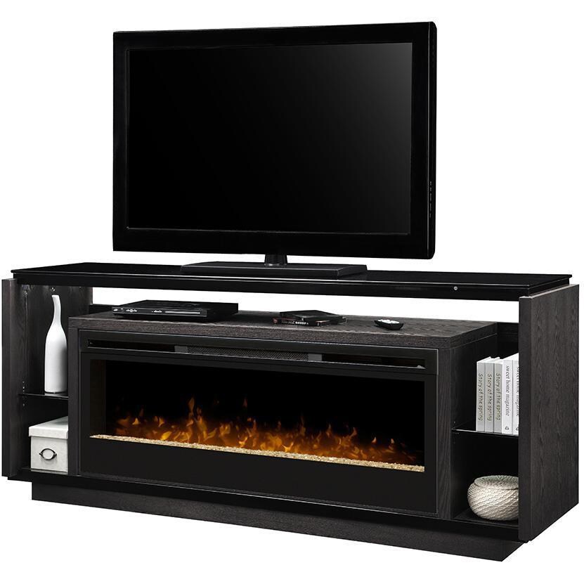Dimplex - GDS50G3-1592SM - David 74-Inch Electric Fireplace Media Console - Angle View thumbnail