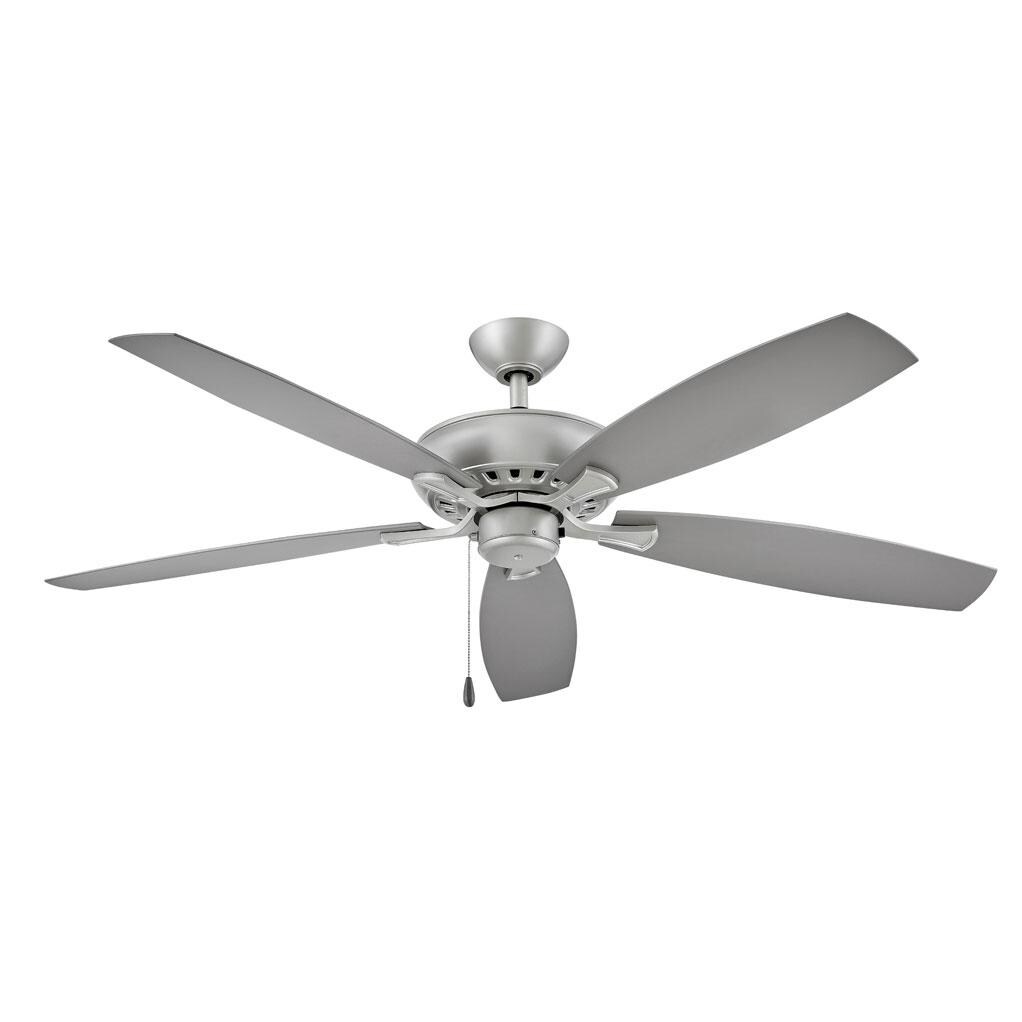 Hinkley Lighting Highland Wet 60 Inch Indoor / Outdoor Ceiling Fan - Brushed Nickel - 904160FBN-NWA image