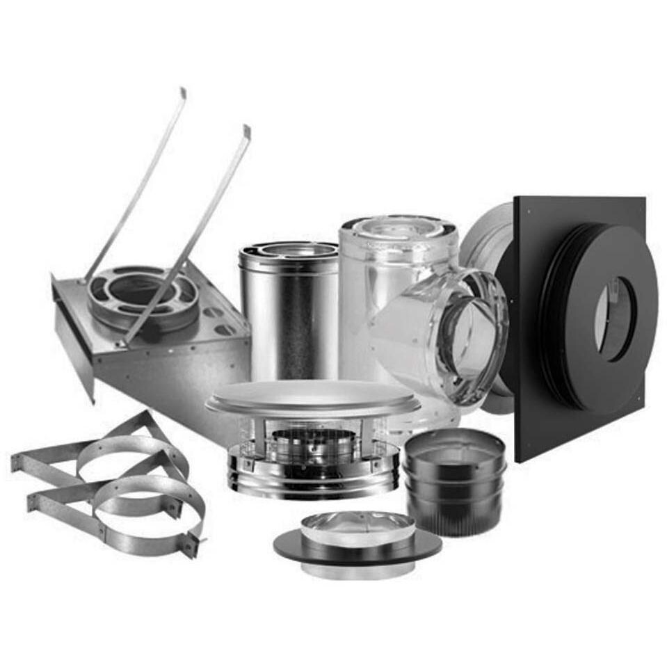 Duravent 6-Inch DuraPlus Basic Through Wall Kit thumbnail