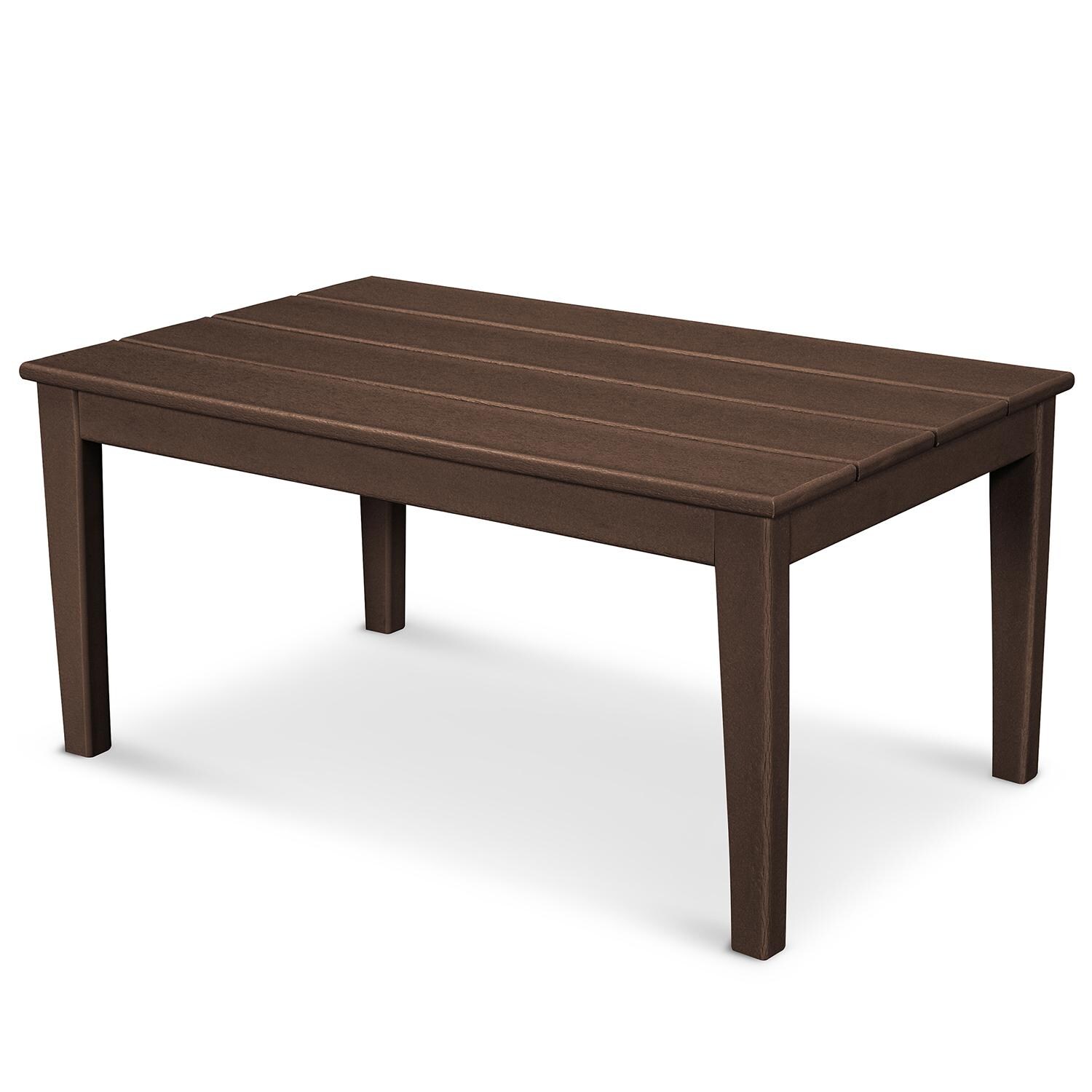 POLYWOOD CT2236MA Newport 22 X 36 Inch Coffee Table - Mahogany thumbnail