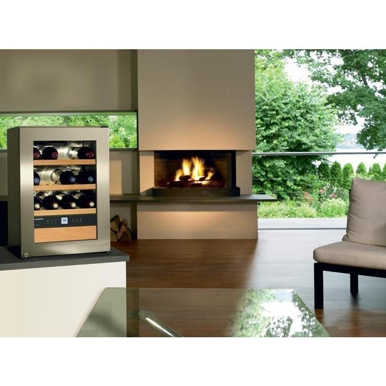 Liebherr 12-Bottle Stainless Steel Wine Cooler - WS-1200