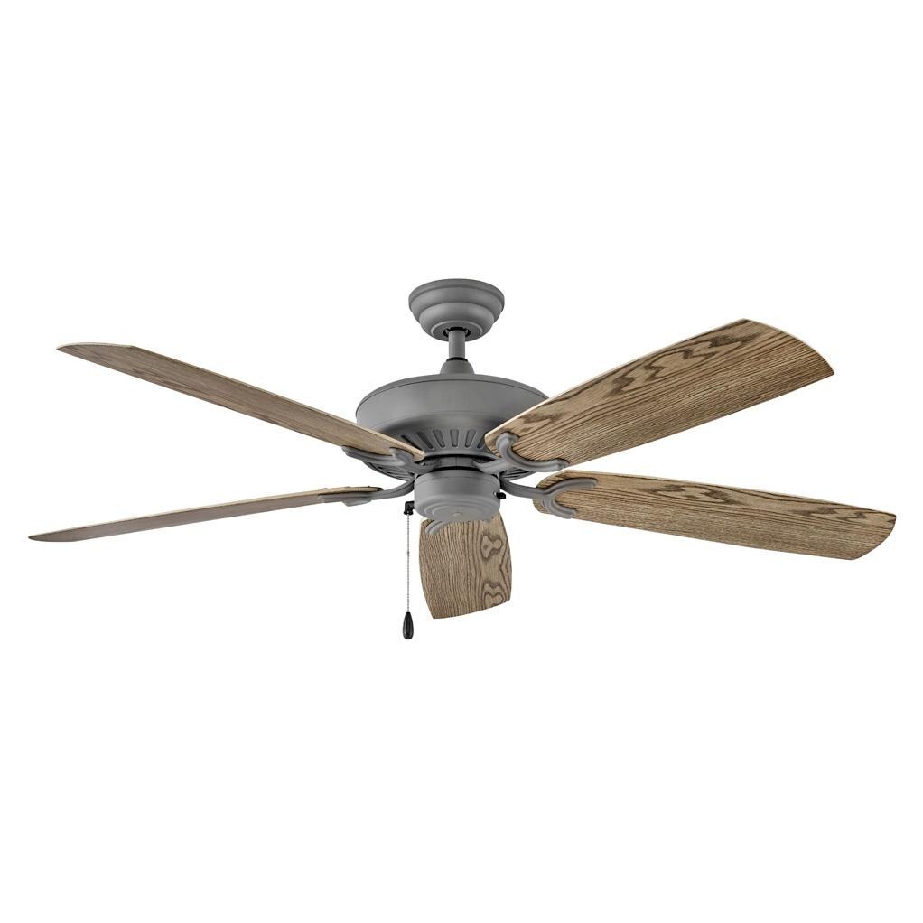 Hinkley Lighting 901660FGT-NWA Oasis 60-Inch Indoor / Outdoor Ceiling Fan - Graphite thumbnail