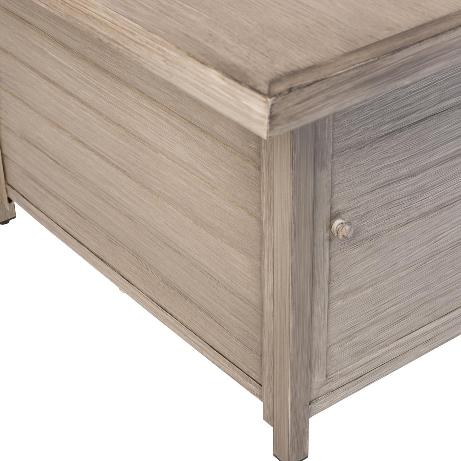 Ultimate Patio SC62741 Saddlebunch 40-Inch Square Aluminum Propane Fire Pit Table - Detail thumbnail