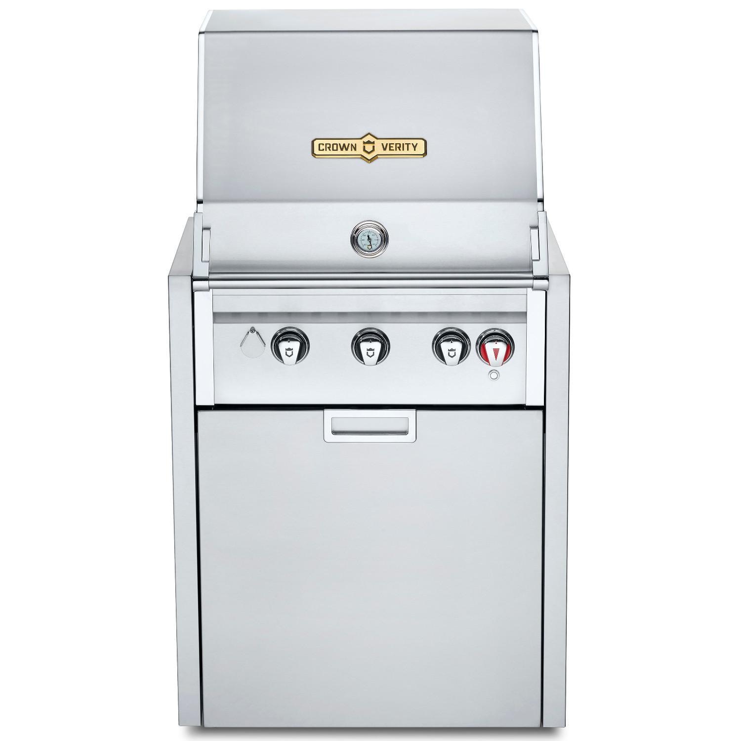 Crown Verity Infinite Series 24-Inch Modular Propane Gas Grill - Bulk Tank - IGM24BULK