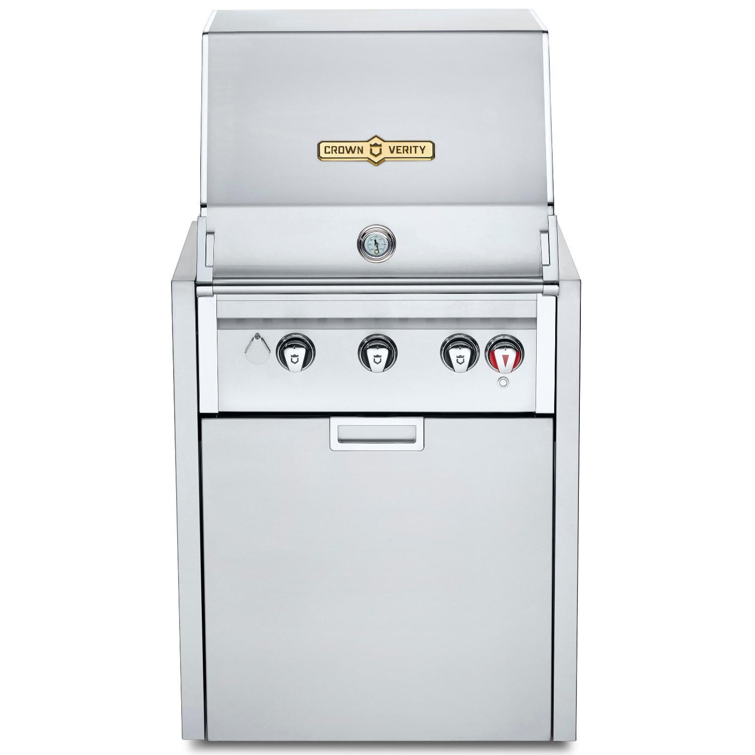 Crown Verity IGM24BULK Infinite Series 24-Inch Modular Propane Gas Grill - Bulk Tank thumbnail