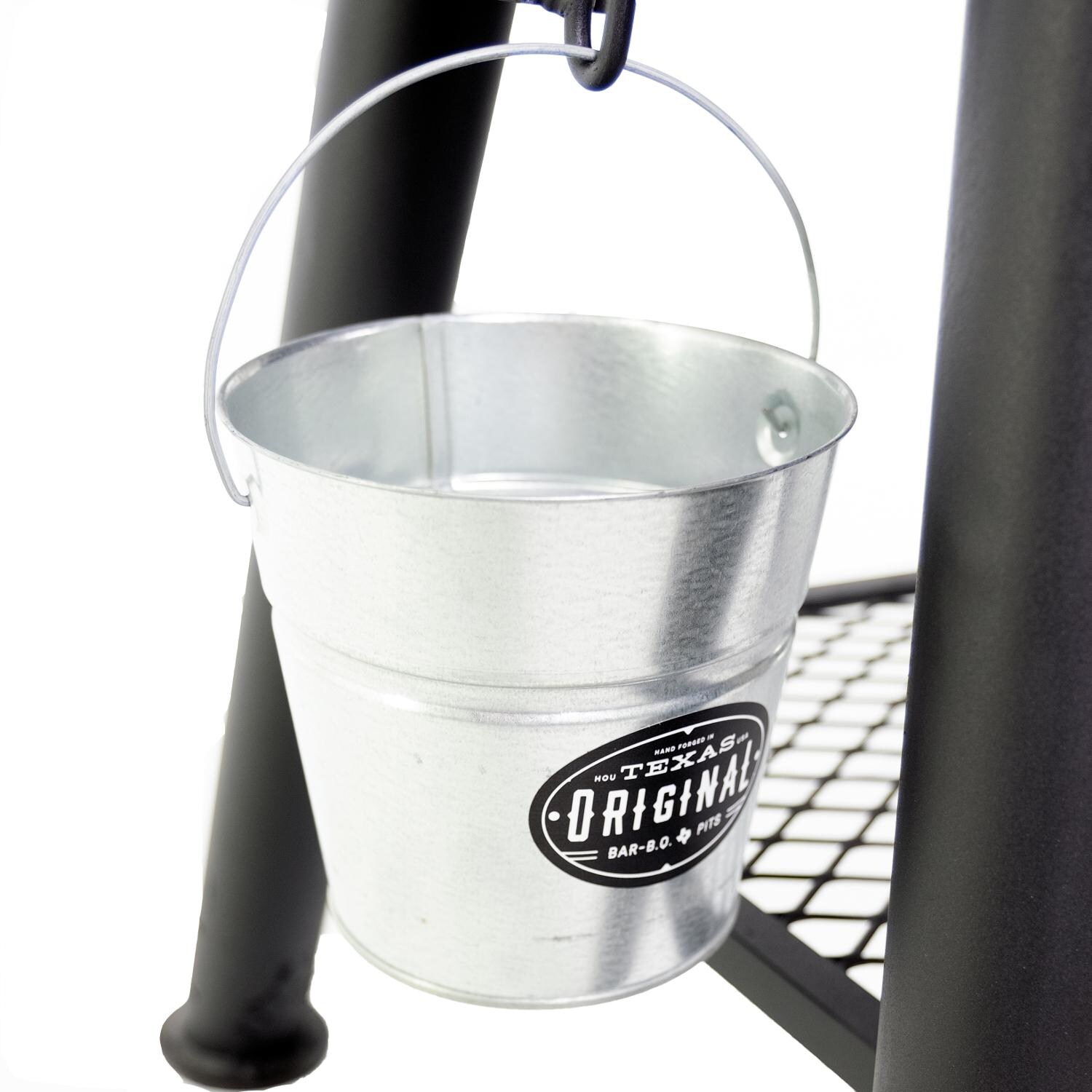 Texas Original Pits Luling 24x48x24 Single Lid Offset Smoker - 250-SL244824 - Grease Pail thumbnail