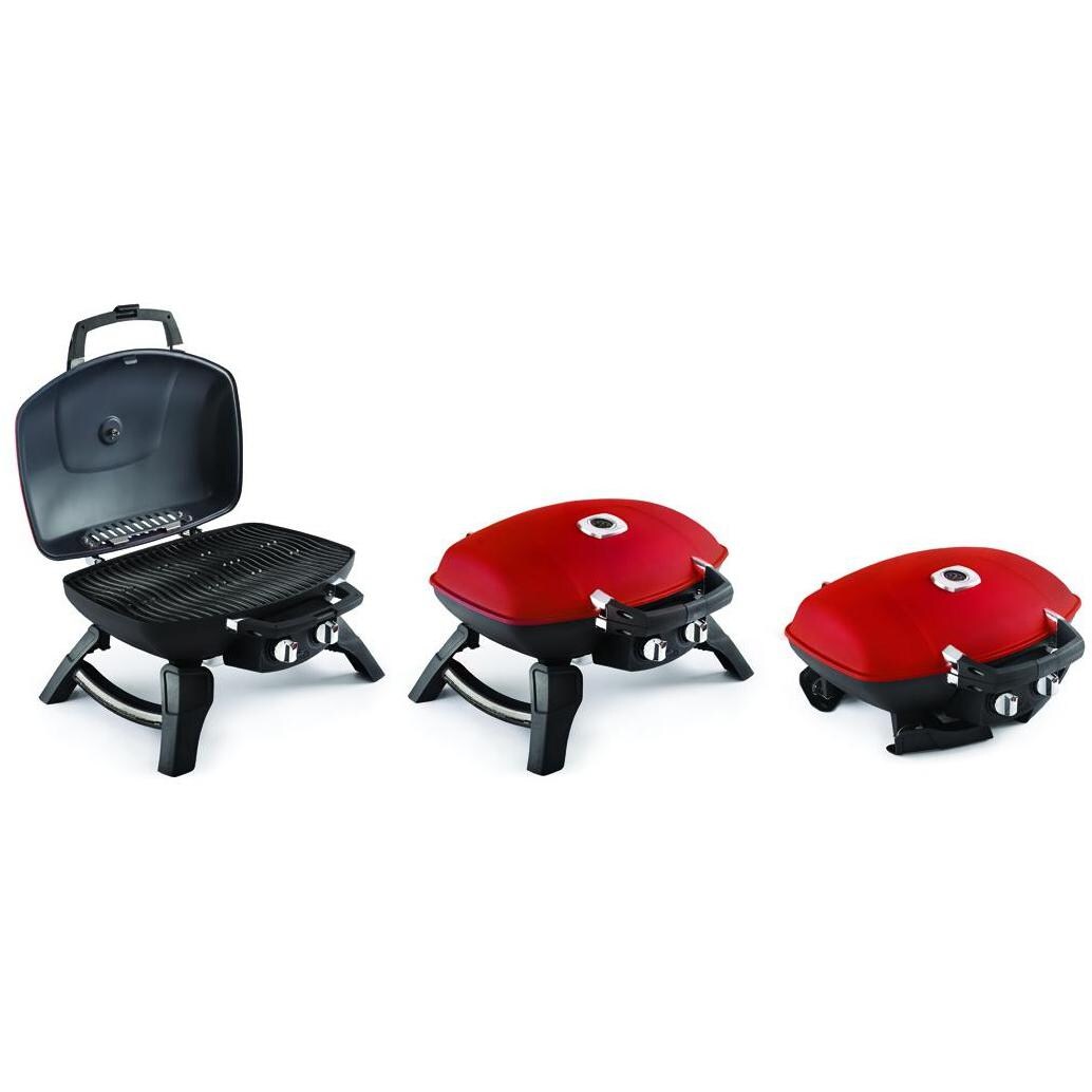 Napoleon TravelQ 285 Portable Propane Gas Grill With Griddle - Red - TQ285-RD-A - Configurations thumbnail