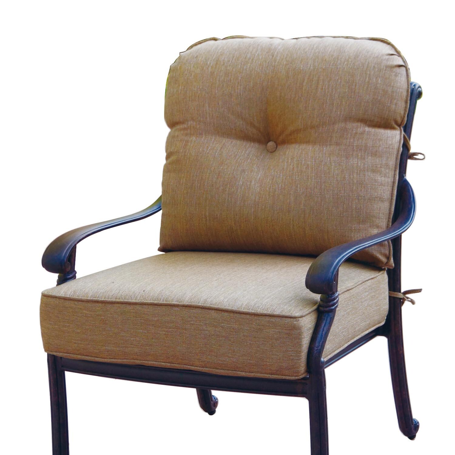 Darlee B/RC2058-101-2 Santa Monica Replacement Club Chair Cushions - Furniture Frame Not Included thumbnail