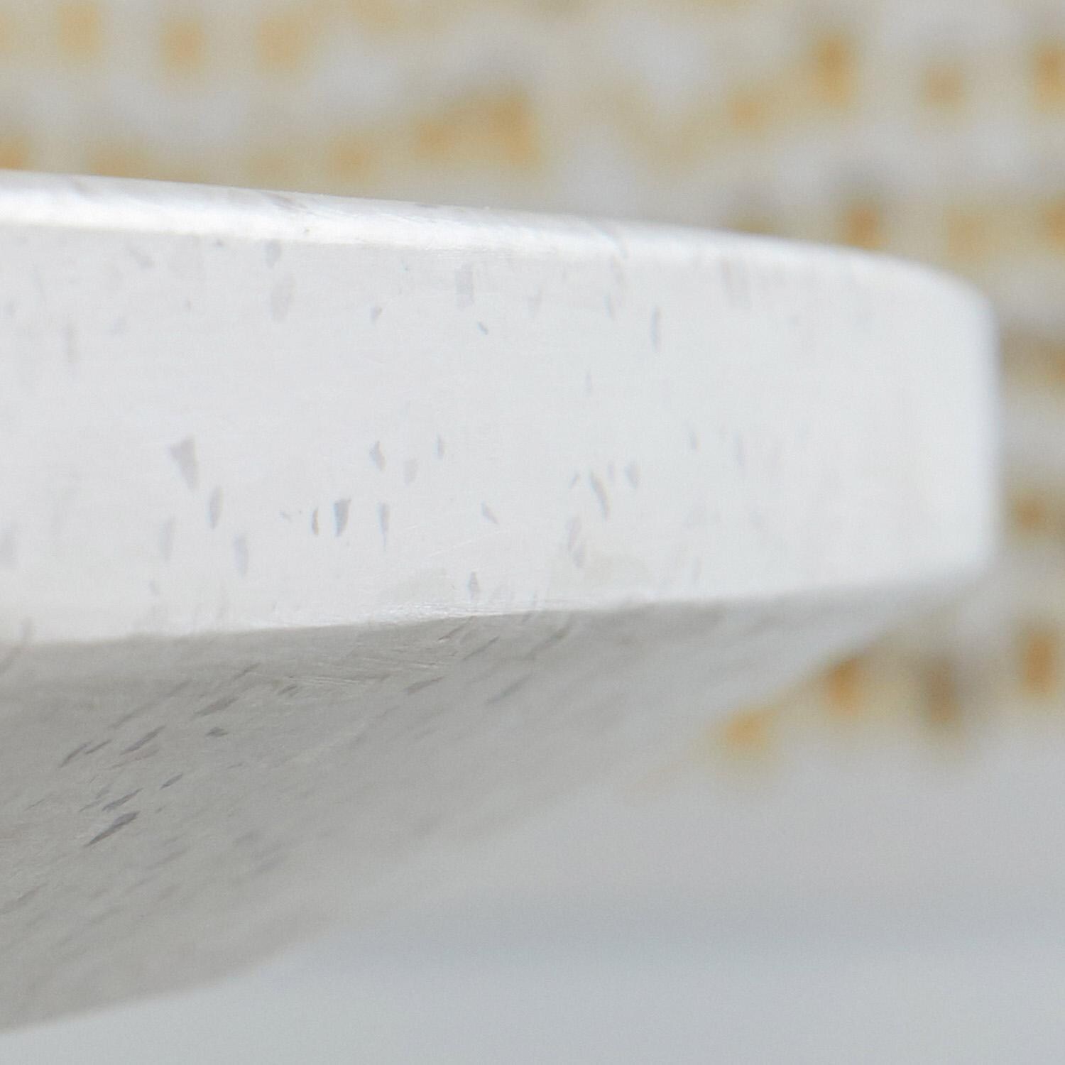 Lakeview 55 Inch Ivory Terrazzo Concrete Round Dining Table - Detail thumbnail