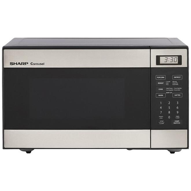 Sharp R216LS Compact Microwaves .8 Cu.ft - 800 Watts