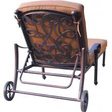 Darlee Santa Monica Cast Aluminum Patio Chaise Lounge image