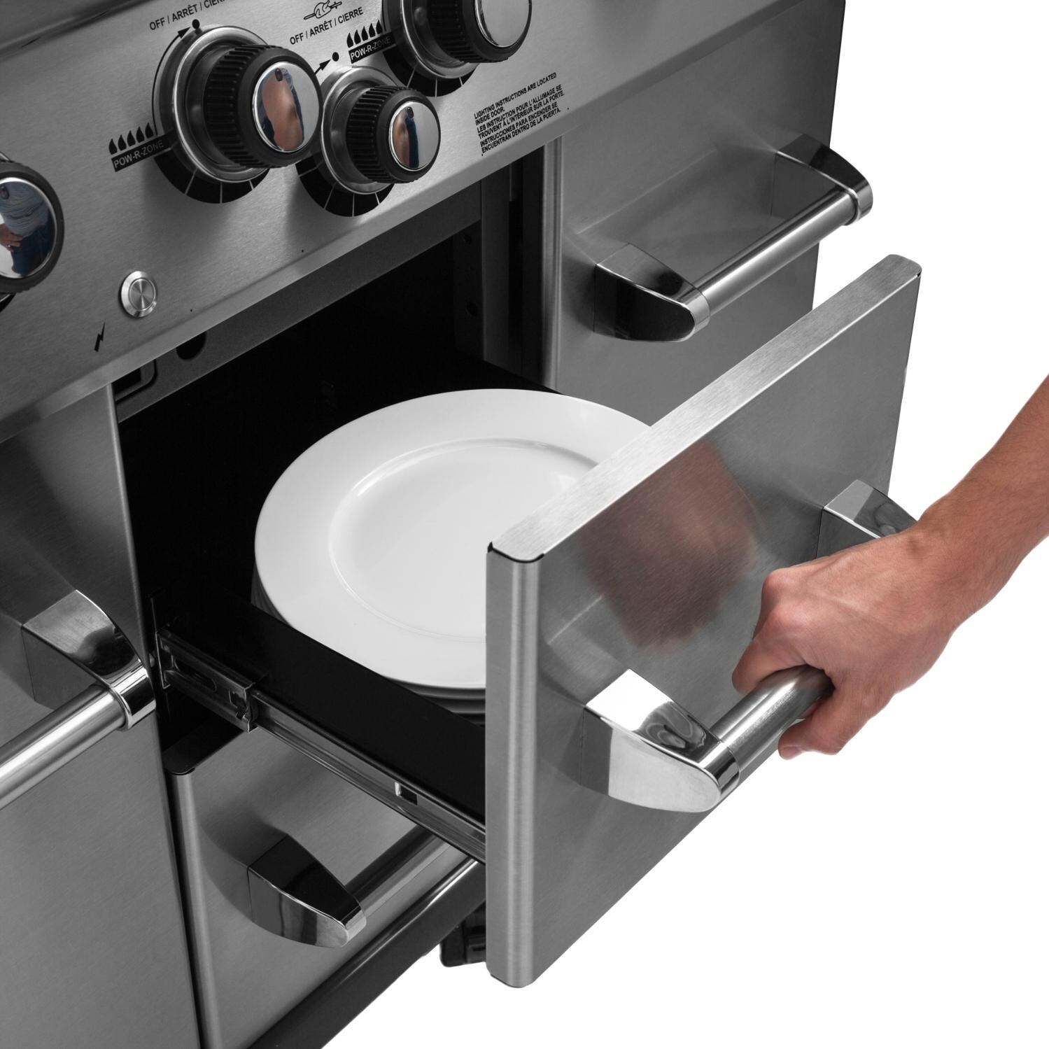 Broil King Imperial XLS 6-Burner Freestanding Gas Grill - Pull-Out Storage Drawer thumbnail