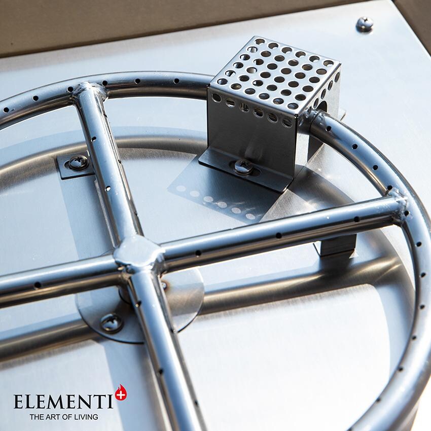 Elementi Uluru OFG411SY-LP 40-Inch Propane Sunlight Yellow Fire Pit Table - Burner thumbnail