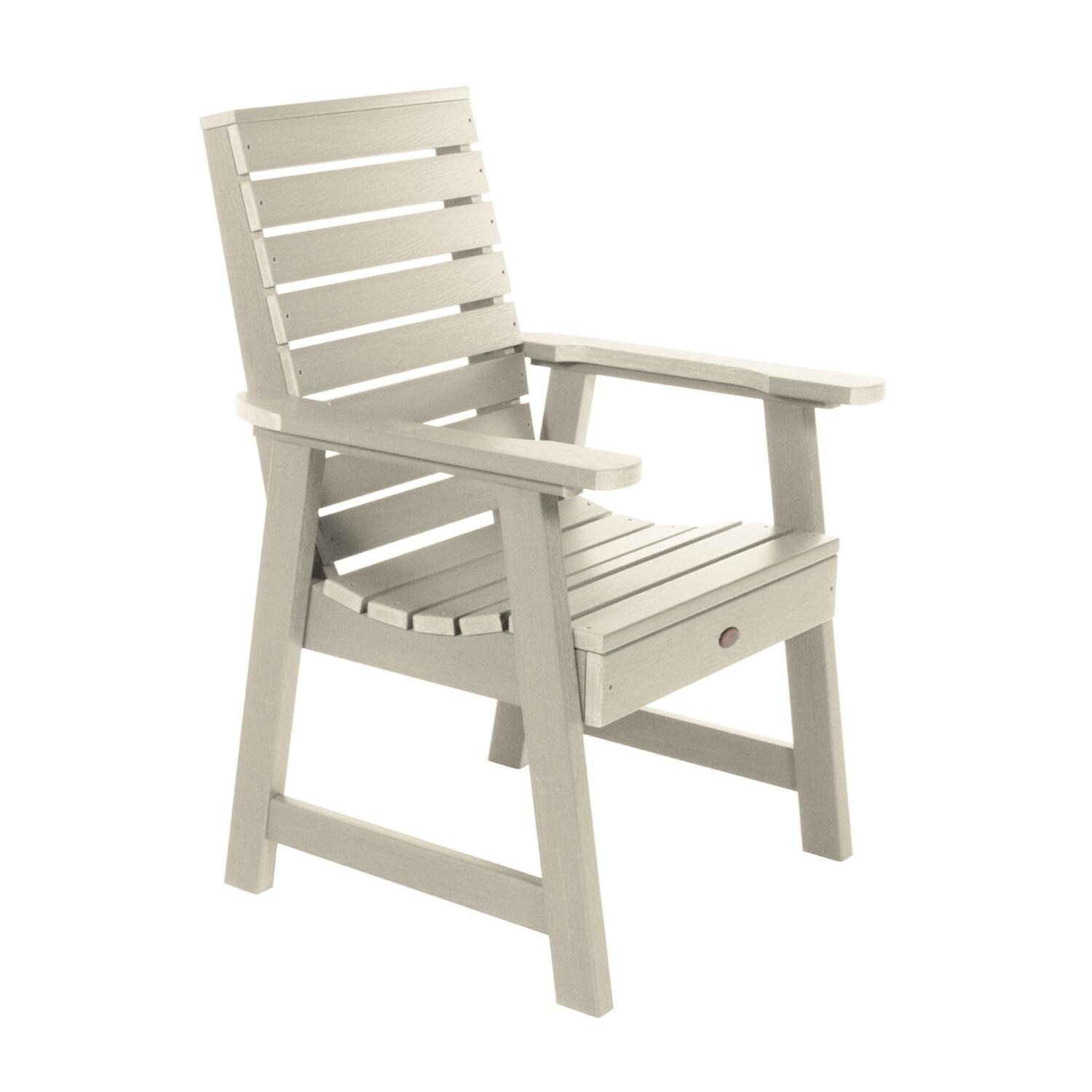 Lakeview Elm Point Dining Armchair - Whitewash - On White thumbnail
