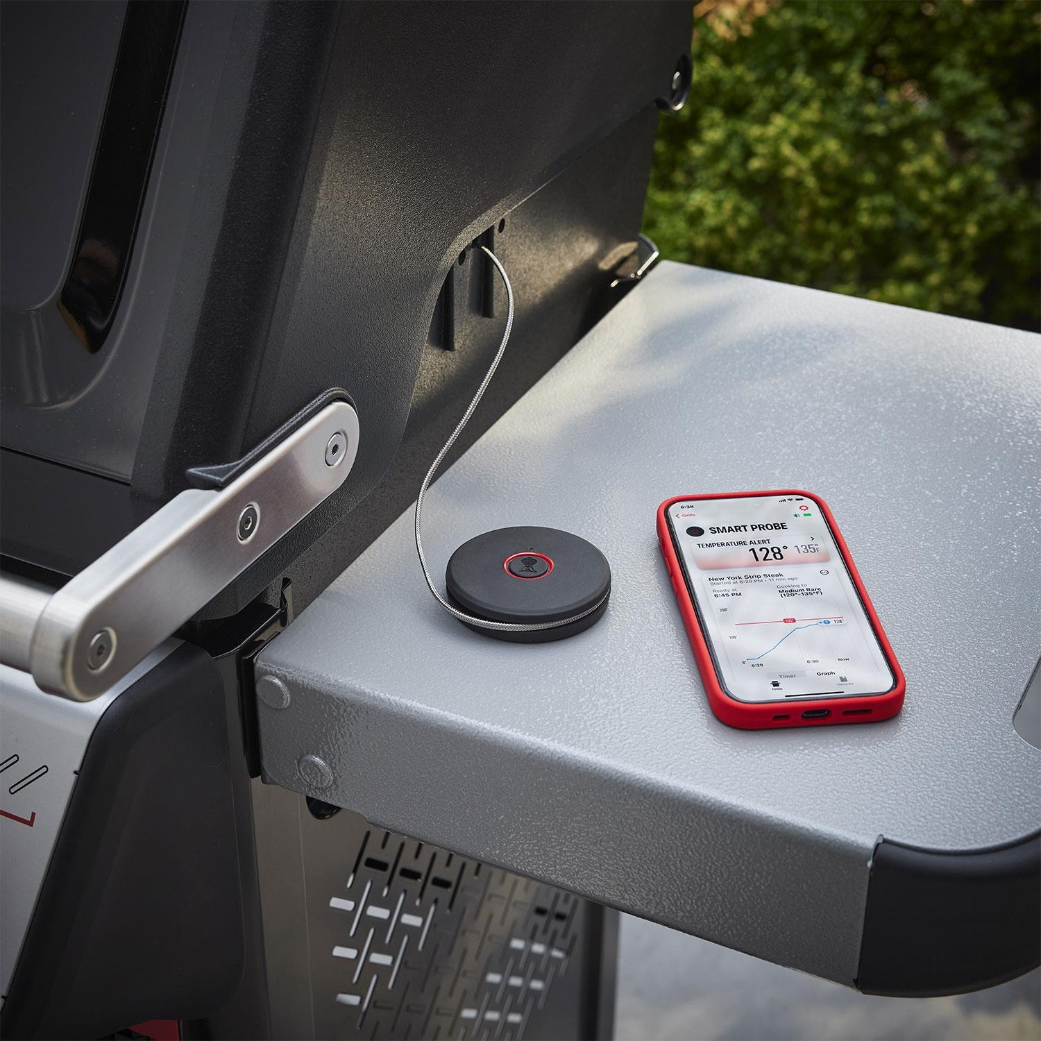 Weber 3400516 Smart Probe & Grate Sensor - Temperature Set Through App - Lifestyle thumbnail