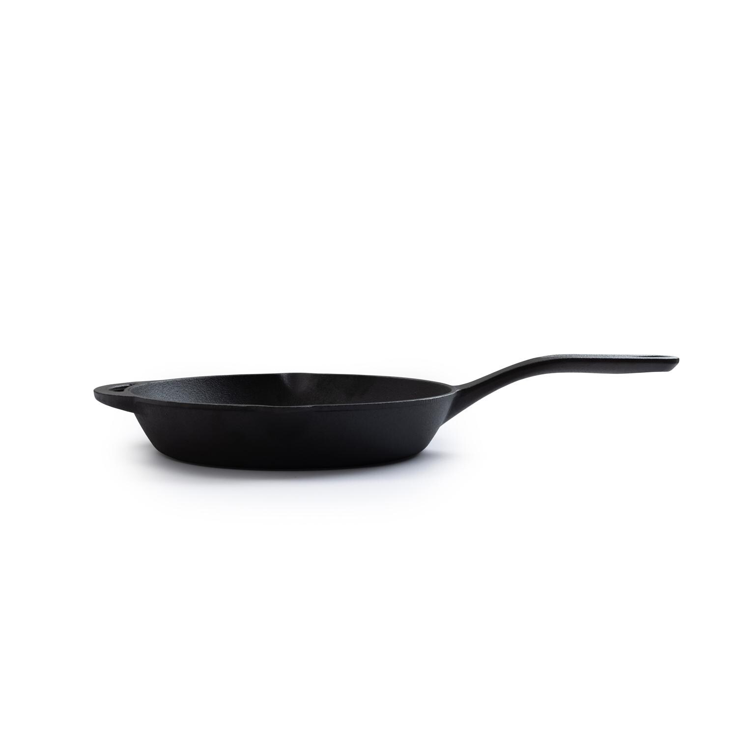 Barebones Living CKW-302 10-Inch Cast Iron Skillet - Side View thumbnail