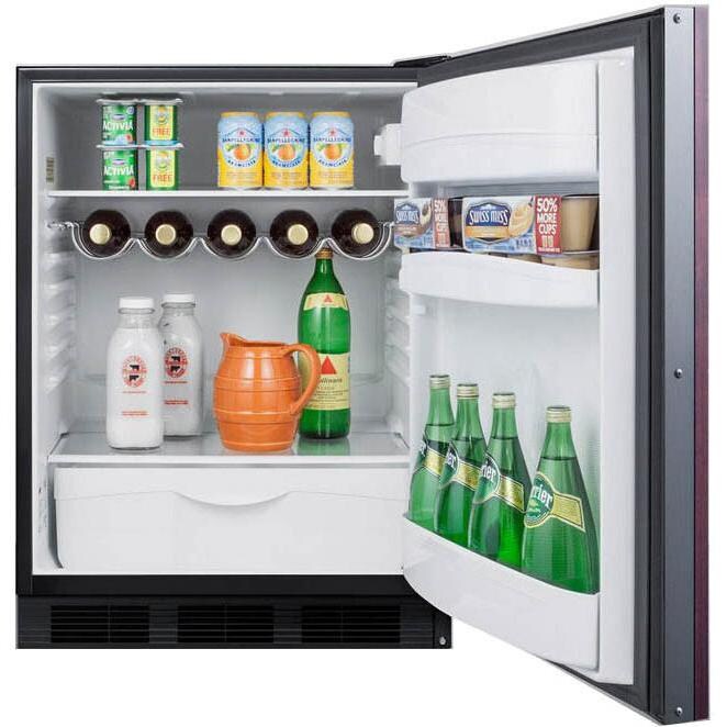 Summit 5.5 Cu. Ft. Built-In / Freestanding Refrigerator With Integrated Frame - Full thumbnail
