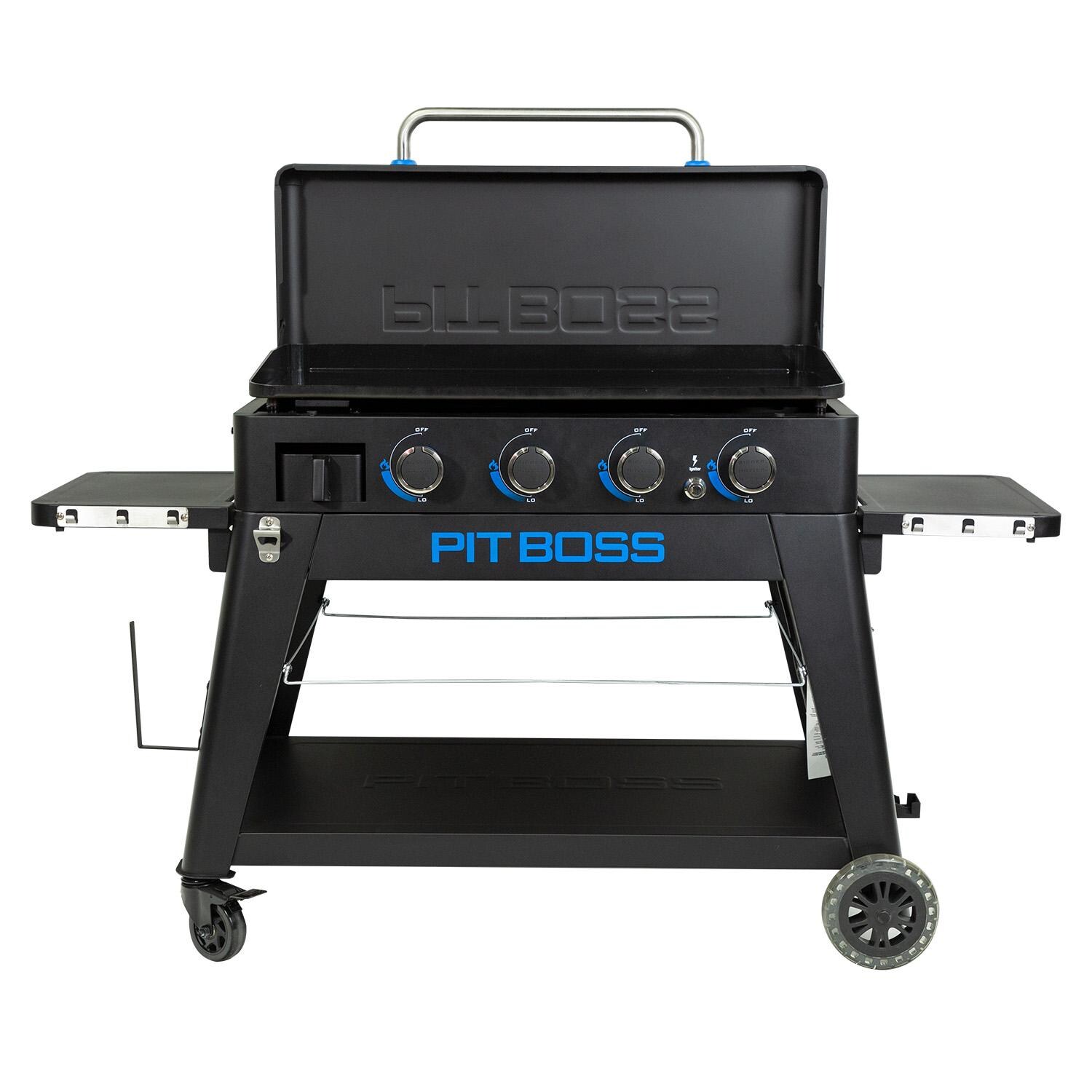 Pit Boss 10782 Ultimate Lift Off 4 Burner Propane Griddle - Front - White Background thumbnail