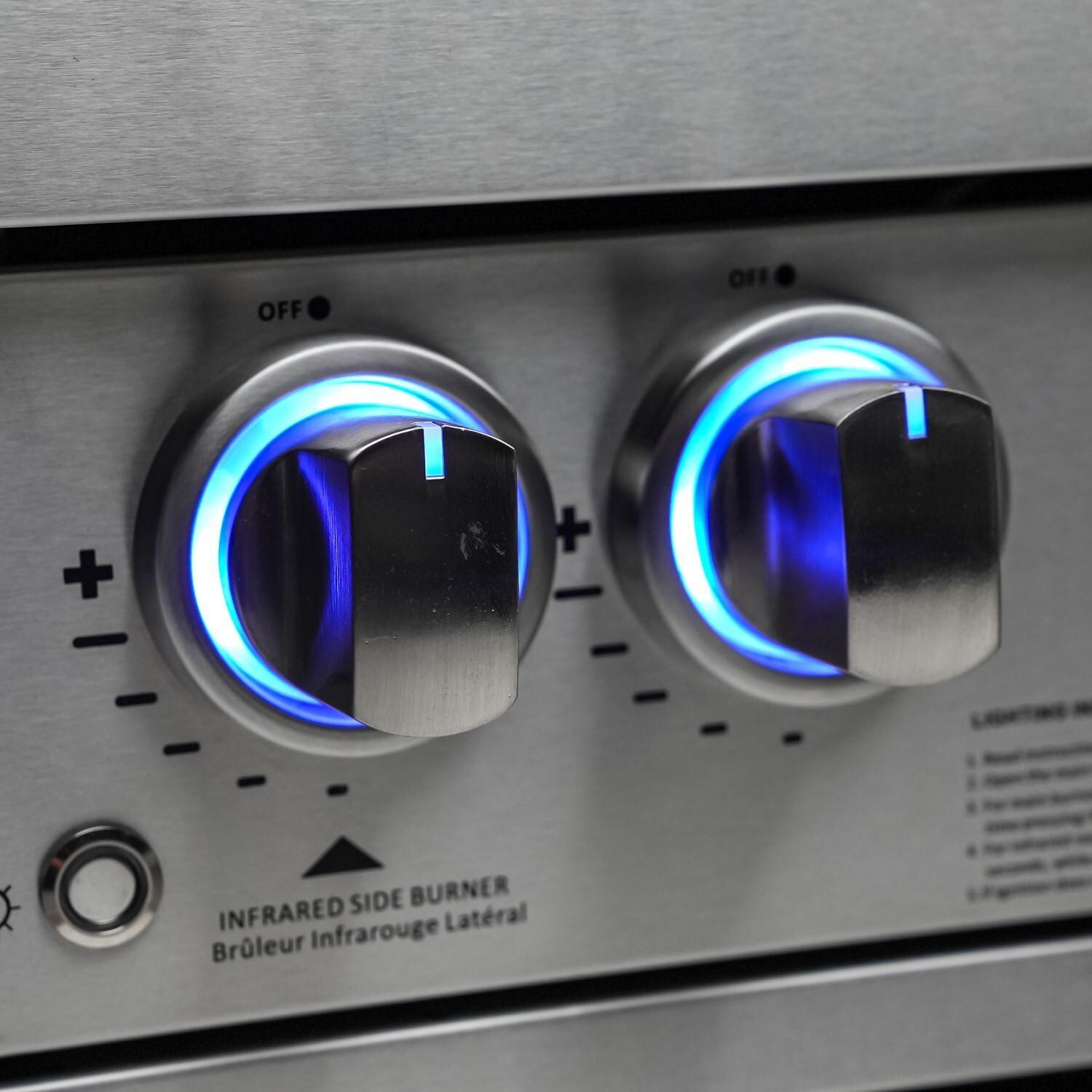 Mont Alpi - MAi805 - Grill Island - Stainless Steel - Light Up Knobs - Detail thumbnail