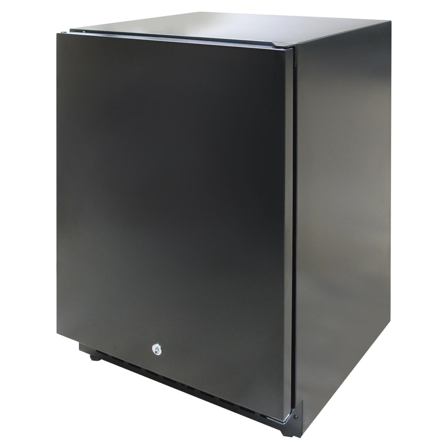 Vinotemp VT-50FDHT 24-Inch 4.5 Cu. Ft. 41 Bottle Outdoor Rated Wine Cooler - Side View thumbnail