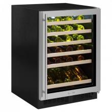 Marvel 45 Bottle Right Hinge Single Zone Wine Cellar - Stainless Steel - ML24WSG0RS image