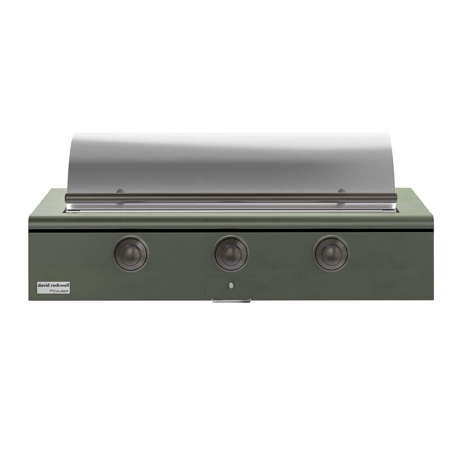 Caliber 48-in Natural Gas Built-In Rockwell Grill - Olive w